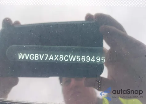 2012 Volkswagen Tiguan Se from USA, damaged, VIN WVGBV7AX8CW569495
